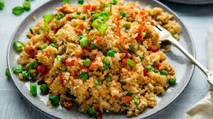 15-Minute Cauliflower Fried Rice with Crispy Tofu