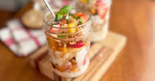 Brown Sugar Apple Wheat Berry Yogurt Parfaits