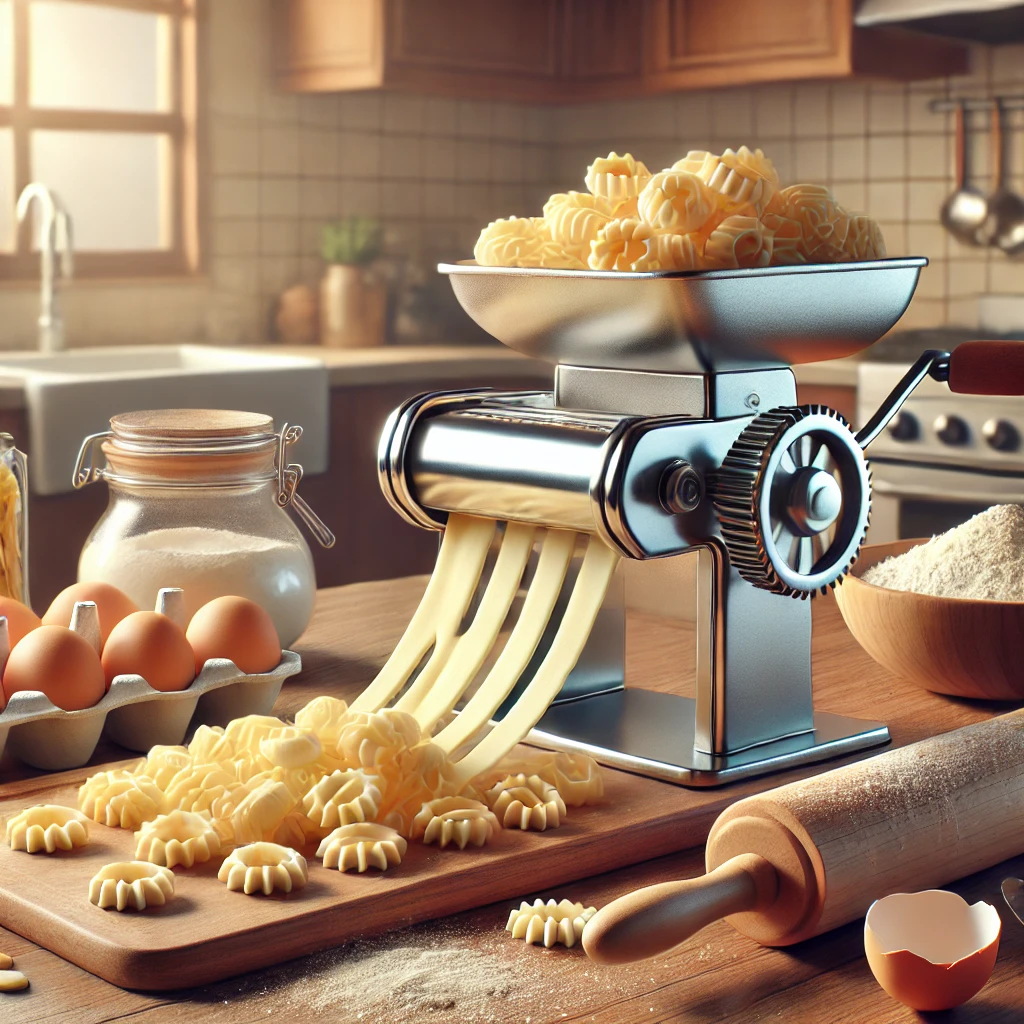 Homemade Pasta with a Cavatelli Maker