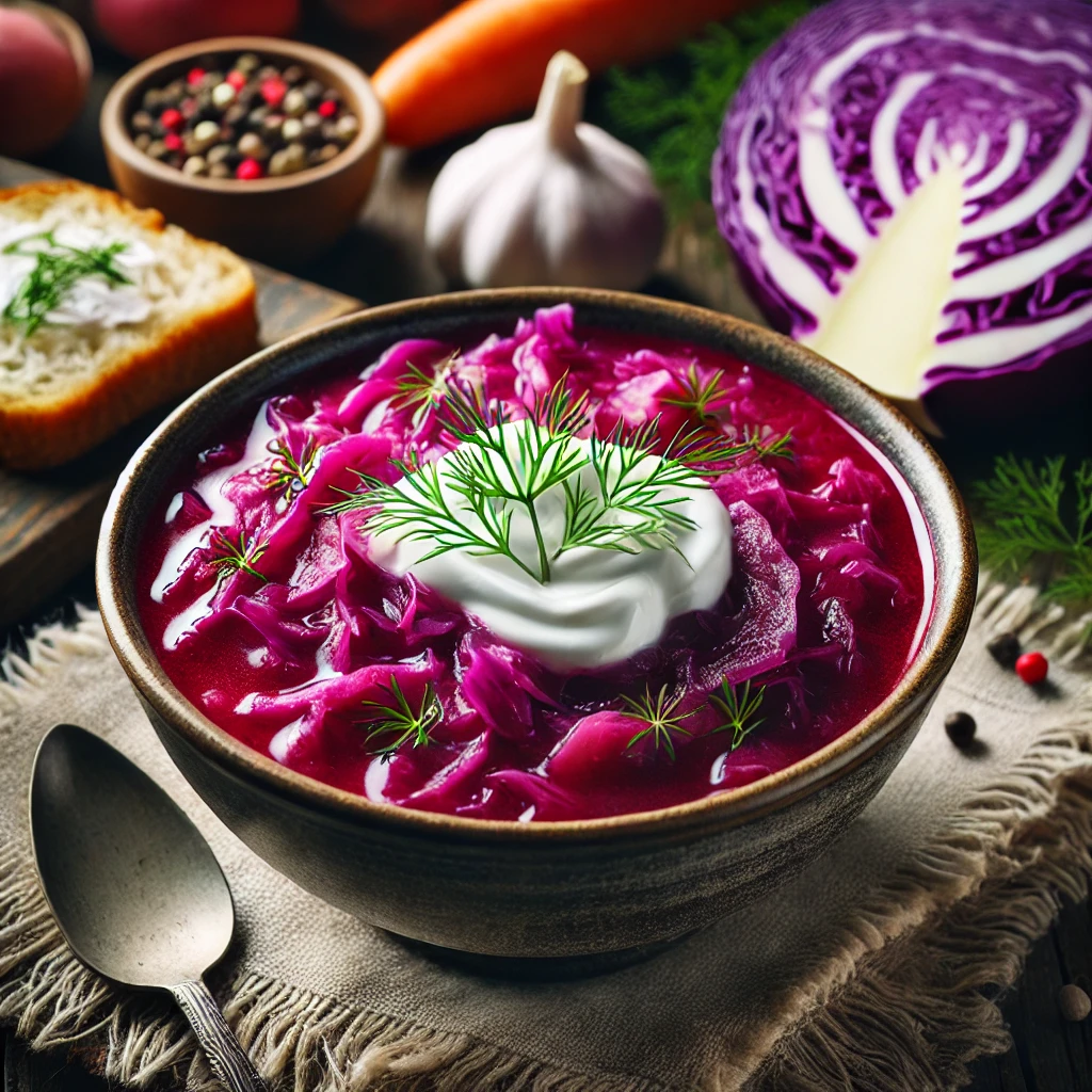 Red Cabbage Soup