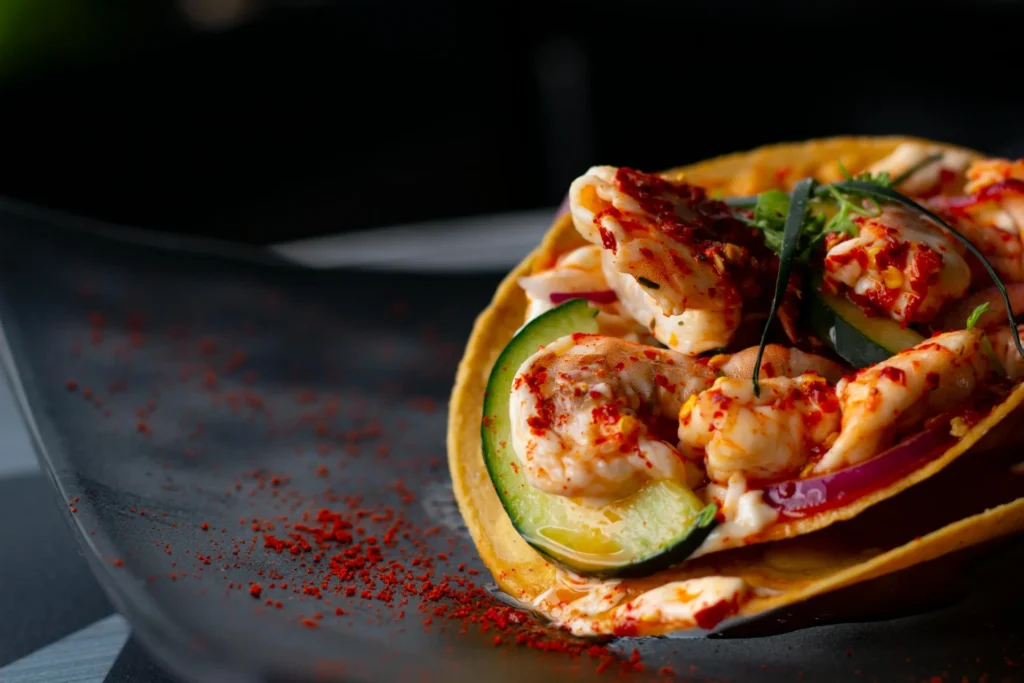 Spicy Shrimp Tacos