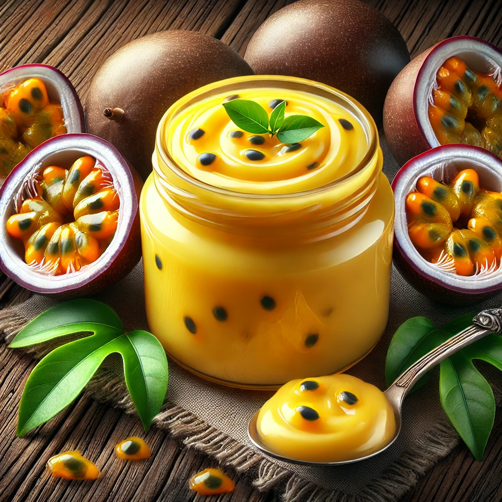 passionfruit curd 1