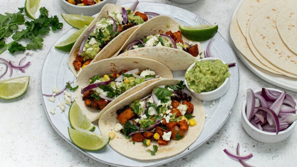 Fresh Sweet Potato Tacos