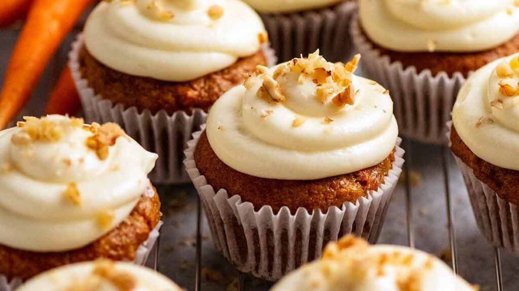 Irresistible Carrot Cake Cupcakes with Cream Cheese Frosting