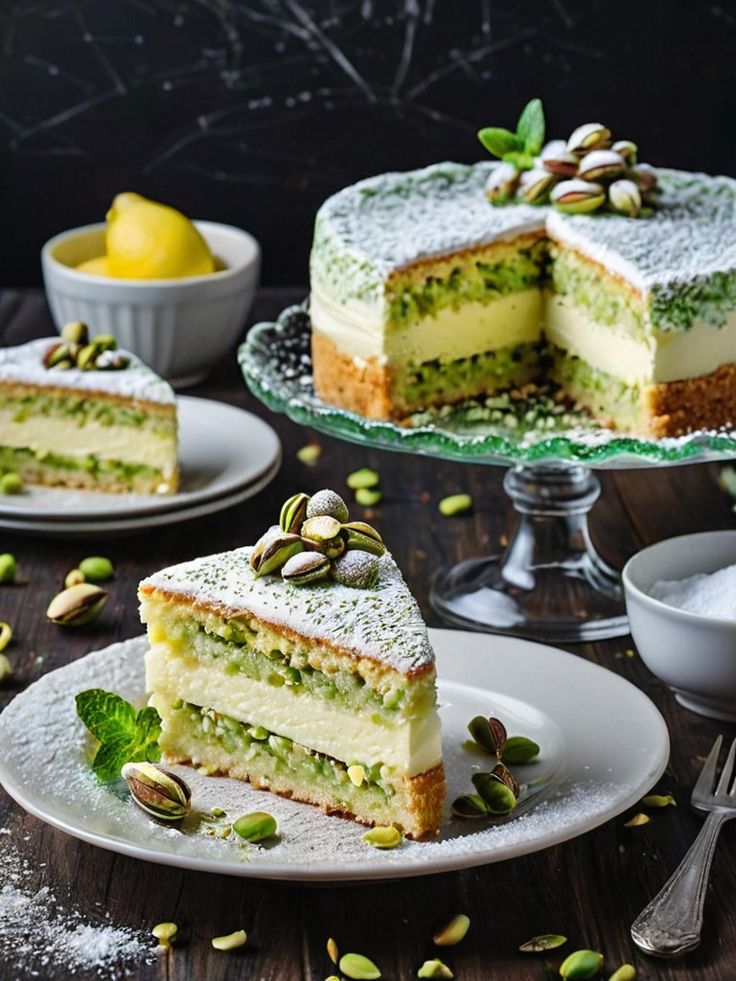 Pistachio Ricotta Cake Recipe: A Decadent Delight